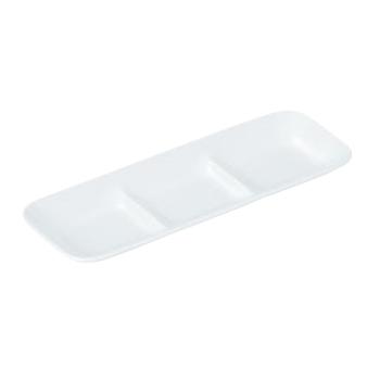 おぎそ 軽量高強度磁器 三ツ仕切皿 2954-0000【プレート】【皿】