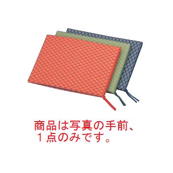 えいむ 布地 花柄 メニューブック 華-106 ヨコ長 赤【メニューブック】【お品書き】【メニューファイル】