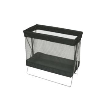 サイドワゴン・メッシュM(マジックテープ留め仕様) R-350 ブラック【物入れ】【手荷物入れ】【サイドワゴン】