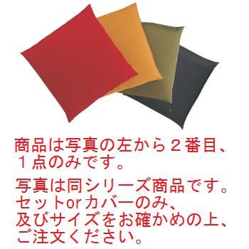 商品は写真の左から2番目、1点のみです。　写真は同シリーズ商品です。セットorカバーのみ、及びサイズをお確かめの上、ご注文ください。 【サイズ】460×460×70mm 【表生地】綿100% 【中素材】ウレタン芯30mm、綿70%、ポリエステル30% ※この座布団は、縫いつけ式でチャックはついていないため、中綿の交換はできません。 ※カバーはチャック式で、座布団の上から取りつけます。 店舗用識別コード：6799100