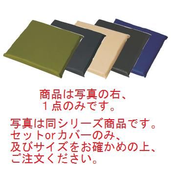 レザー 座布団カバー丈 無地 AAU0004 中 紺【座布団カバー】【ざぶとんカバー】【PVCレザー生地】