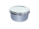 18-8 丸型調味料入バット(ツマミ無)16cm【調味缶】【ステンレス】【バット】【保存容器】【薬味入れ】【ストッカー】【SUS304】【業務用】