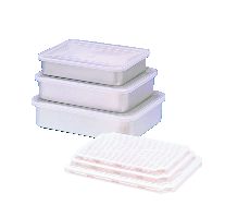 PP蓋付バット小【容器】【コンテナ】【ケース】【ストッカー】【業務用】(3)