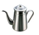 18-8 細口 コーヒーポット 電磁対応 #13【喫茶用品】【珈琲】【ステンレス】【業務用】