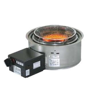 焼物 コンロ KR-KAD (ガス種：プロパン) LP【代引き不可】【業務用ガスコンロ】【焼肉コンロ】【焼き物コンロ】【業務用】