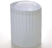 パリスハット (10枚入) PH-25NT【コック帽】【cock hat】【スカルキャップ】【Toque blanche】【業務用】