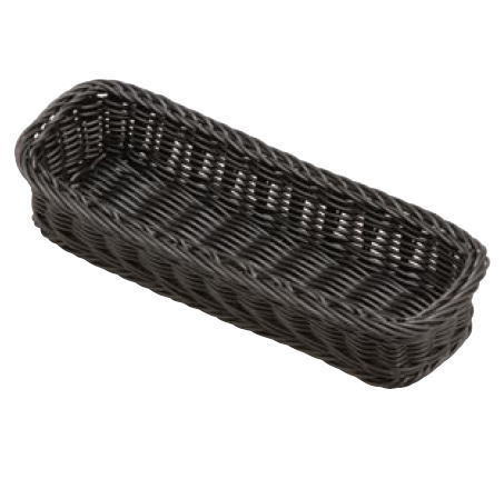 カトラリー バスケット ブラック 小(2人用) CB-005-BK【テーブルウェア】【ナイフ入れ】【フォーク入れ】【スプーン入れ】【カラトリーバスケット】【業務用】