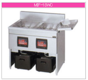 マルゼン IH式 電磁フライヤー MIF-18WC【代引き不可】【業務用 フライヤー】【揚げ物】
