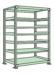 【個人宅配送不可】軽中量棚 ND-3347【代引き不可】