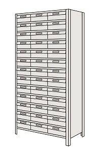 【個人宅配送不可】物品棚LEK型樹脂ボックス LEK2114-39T【代引き不可】