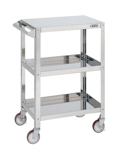 【個人宅配送不可】ステンレス　スーパーワゴン KMR-150SU【代引き不可】