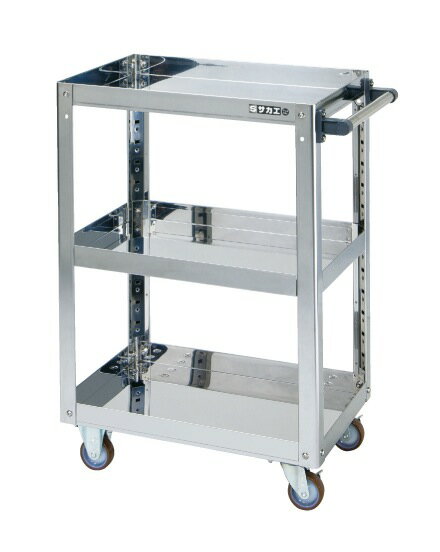 【個人宅配送不可】ステンレススーパーワゴン KMR-150SU4BJ【代引き不可】