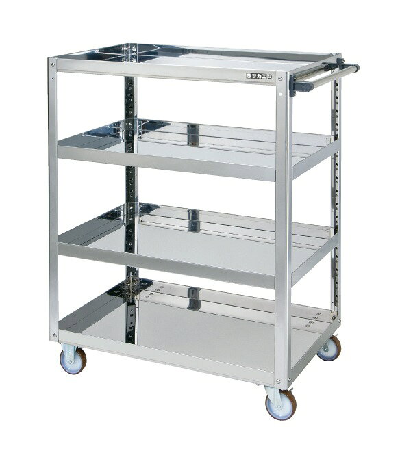 【個人宅配送不可】ステンレススーパーワゴン GR-200LSU4J【代引き不可】