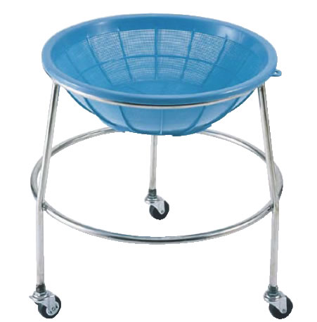 SA18-8ざるドーリー 【代引き不可】【ざる置台】【18-8ステンレス】【Ω】【台車】【キャスター付】【業務用】