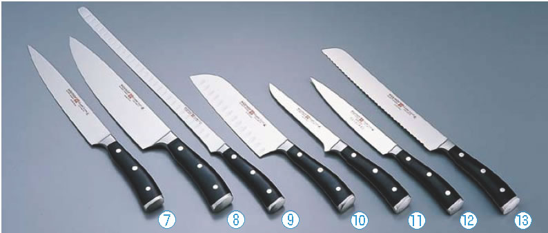 クラッシックアイコン 三徳庖丁(筋入) 4172 14cm 【業務用包丁】【キッチンナイフ】【洋包丁】【WUSTHOF】【業務用】