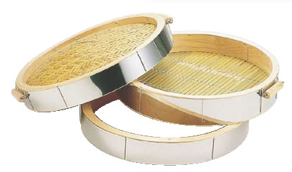 18-0ステンレス張り中華セイロ 台輪 48cm 【蒸籠 蒸篭 せいろ】【スチーマー】【18-8ステンレス】【蒸し器】【業務用】