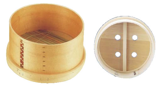 板セイロ(羽釜用) 24cm用(スダレ付) 【蒸籠 蒸篭 せいろ】【スチーマー】【蒸し器】【業務用】