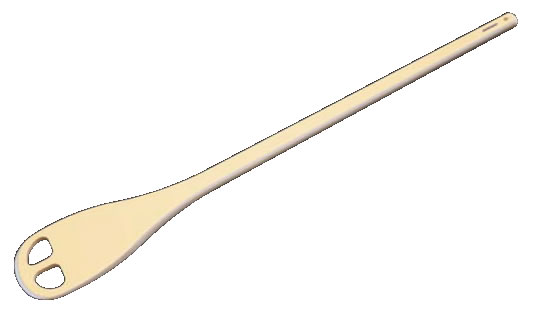 ハイテクスパテラ 汁物用穴開きタイプ SPOA120【へら】【スパチュラ】【業務用】