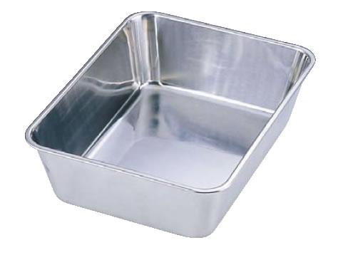 18-8深深バット 8枚取 【ステンレスバット】【ステンレス角バット】【18-8ステンレス】【業務用】