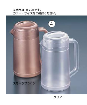 BK丸型ウォーターピッチャー クリアー【水差し】【業務用】