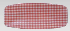 【メール便配送可能】おしぼり入 チェック ピンク【おしぼり置き】【おしぼり皿】【業務用】
