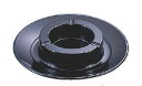 メラミン 大型灰皿 542 S 黒【灰皿】【メラミン】【業務用】(3)
