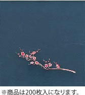 OPクリア四季 梅(200枚入) OS-18-5【敷紙】【業務用】