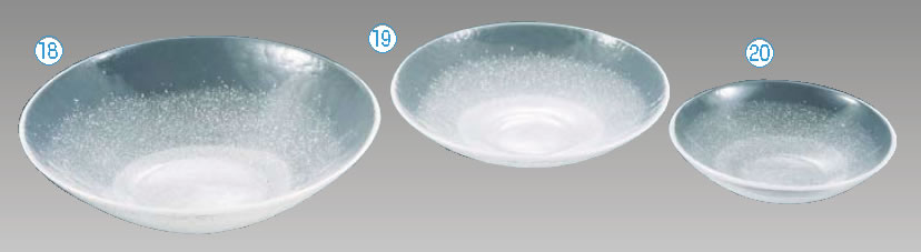 硝子和食器 白雪16 31cm 丸盛込皿【FIRST GLASS】【小皿】【取り皿】【取皿】【小分け皿】【業務用】