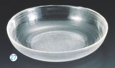 硝子和食器 すみだ 大皿 No.1 スキ【FIRST GLASS】【小皿】【取り皿】【取皿】【小分け皿】【業務用】