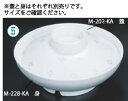 メラミン｢花紋｣煮物椀 身 M-301-KA【茶碗】【煮物皿】【業務用】