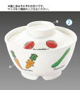 メラミンお子様食器「ベジタ村」 720-VV 丼 特小 身【子供用食器】【丼ぶり】【茶碗】【業務用】(3)