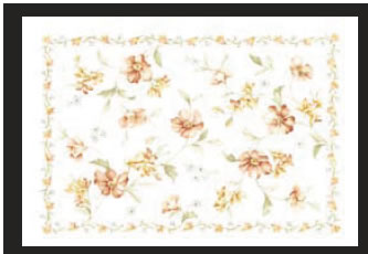 洋風・中華テーブルマット(100枚入) バロック No.503【洋風敷紙】【中華風敷紙】【業務用】