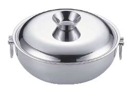 UK18-0しゃぶしゃぶ鍋 23cm 【IH対応】 【しゃぶしゃぶ鍋 シャブシャブ鍋】【料理演出用品】【和食卓上..