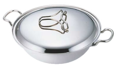 プロデンジチリ鍋 21cm 【IH対応】 【IH 電磁調理器対応】【ちり鍋 チリ鍋】【料理演出用品】【和食卓上鍋】【業務用】