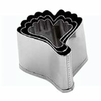 SA18-8本職用厚口抜型 銀杏 中(No,4)【抜き型】【飾り型】【焼き型】【型抜き　野菜】【業務用】