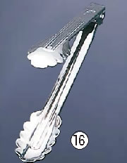 IKD18-8抗菌万能トング 中【はさみ】【掴み】【業務用】