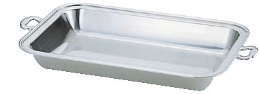 UK18-8バロン角チェーフィング用 フードパン深型 16インチ【ホテルパン フードパン】【バイキング ビュッフェ】【バンケットウェア】【チェーフィング ウォーマー】【18-8ステンレス】【スタンド】【飾り台】【業務用】