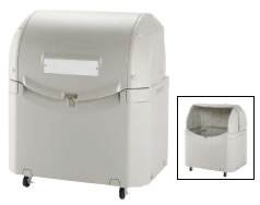 ワイドペールST 500(500L) キャスター付【代引き不可】【業務用】