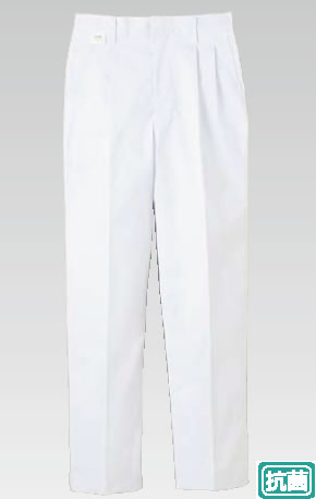 ツータック白ズボン FH-453 73cm【コック服】【ユニフォーム】【作業着】【飲食店用】【業務用】