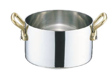 UK18-8プチ半寸胴鍋(蓋無) 10cm【バンケットウェア】【バイキング】【ビュッフェ】【業務用】