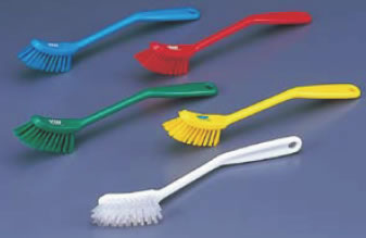 ウ゛ァイカン ディッシュブラシ 4287 ホワイト 【清掃道具 掃除道具】【Vikan】【たわし】【ブラシ】【..