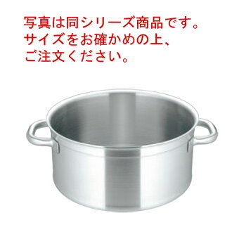 マトファー/ブウジャ キャセロール(蓋無)6830 40cm 電磁【代引き不可】【寸胴】【ステンレス寸胴鍋】【MATFER】【BOURGEAT】【電磁調理器対応】【IH対応】【ステンレス製】