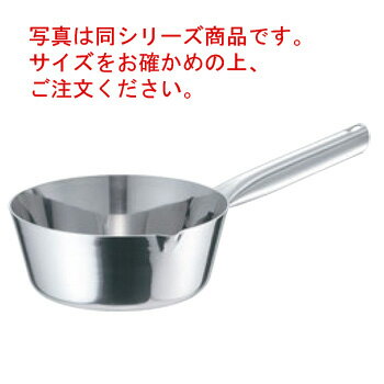 EBM モリブデンジ2 雪平鍋 27cm【雪平鍋】【ステンレス鍋】【モリブデンステンレス製】【業務用鍋】【Ω】【電磁調理器対応】【IH対応】【ステンレス製】【片手鍋】