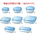 NEWパック&レンジ(アクアブルー)角型 KB3246-BLN【保存容器】【密閉容器】【ガラス容器】【Iwaki】【イワキ】【電子レンジOK】【フードコンテナ】【厨房用品】【キッチン用品】(3)