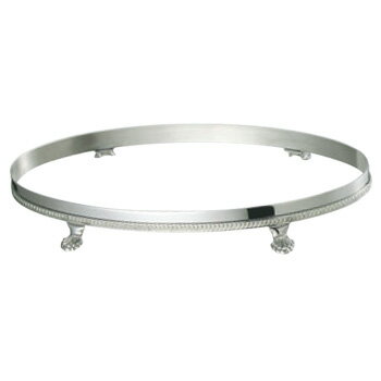 SW 18-8 魚皿用 ビュッフェスタンド 24インチ用【シルバートレー】【トレースタンド】