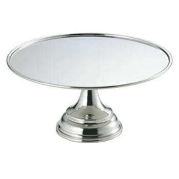 UK 18-8 フラット ケーキスタンド 14インチ【ビッフェ用品】【ステンレス】