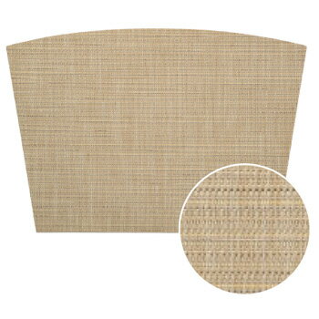 えいむ プランナーマット アイボリーストライプ 扇 PM-312【敷マット】【撥水】