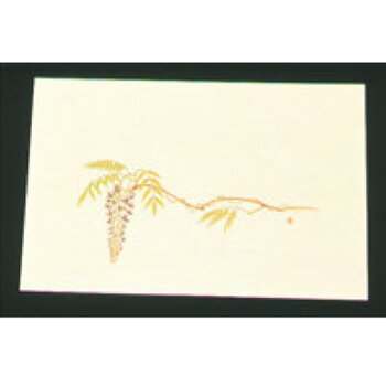 尺三 懐石まっと クリーム(100枚入)WSS-7 藤【敷マット】【懐石料理】