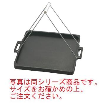 トキワ 角型 オイル焼 511 25×30【鉄板焼】【調理器具】【鉄鍋】