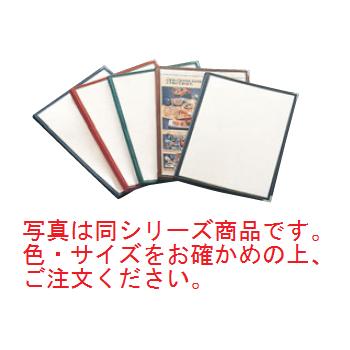 えいむ クリアテーピング メニューブック 合皮 LTB-48 黒【メニューブック】【お品書き】【メニューフ..